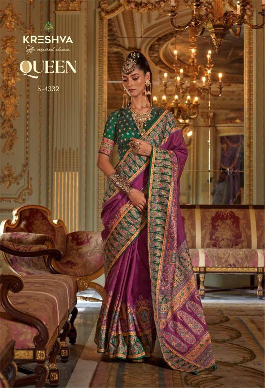 Kreshva queen Saree wholesalers in Hyderabad